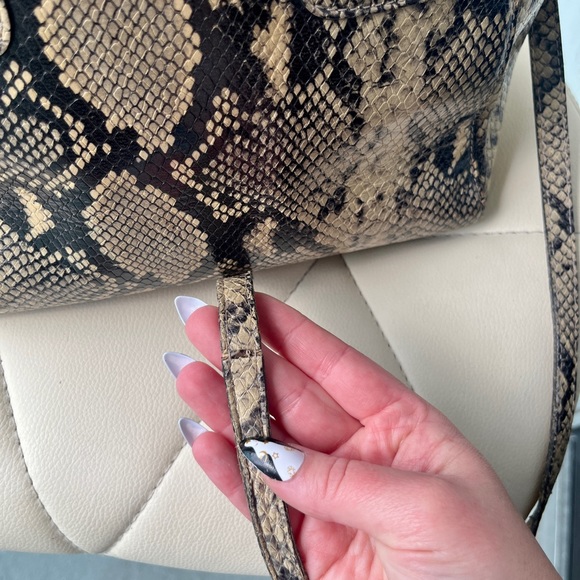 Valentino Handbag - Authentic Designer Purse - Python Bravia Tote Crossbody - Picture 16 of 16